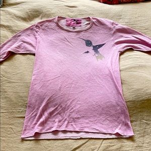Free City Thermal Pink Purple Long Sleeve Tee
